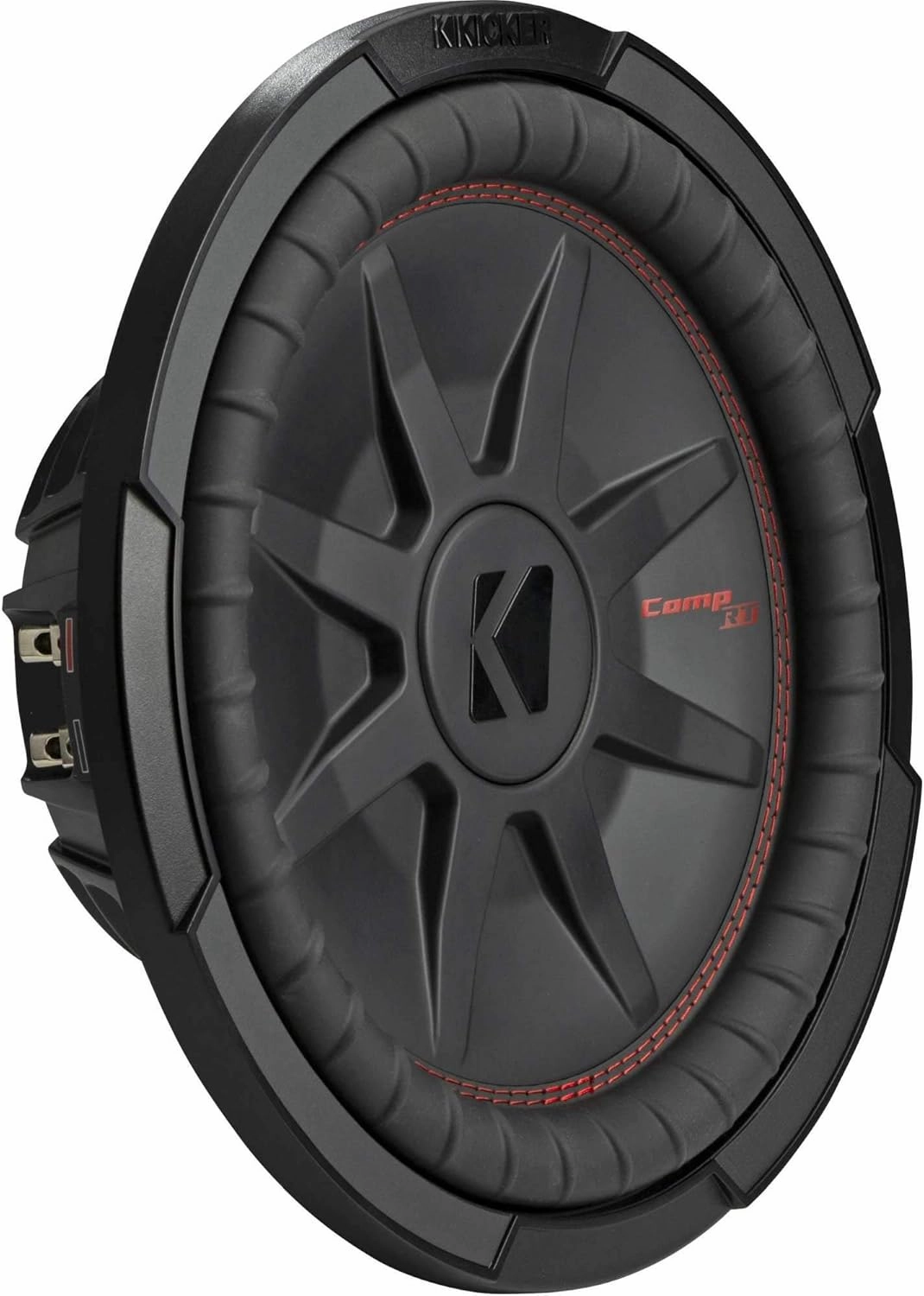 Kicker 48CWRT124 CompRT 12" Subwoofer, DVC, 4-ohm audiophile subwoofer,active subwoofer,low frequency speaker,