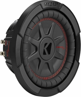 Kicker 48CWRT84 CompRT 8" Subwoofer, DVC, 4-ohm audiophile subwoofer,active subwoofer,low frequency speaker,