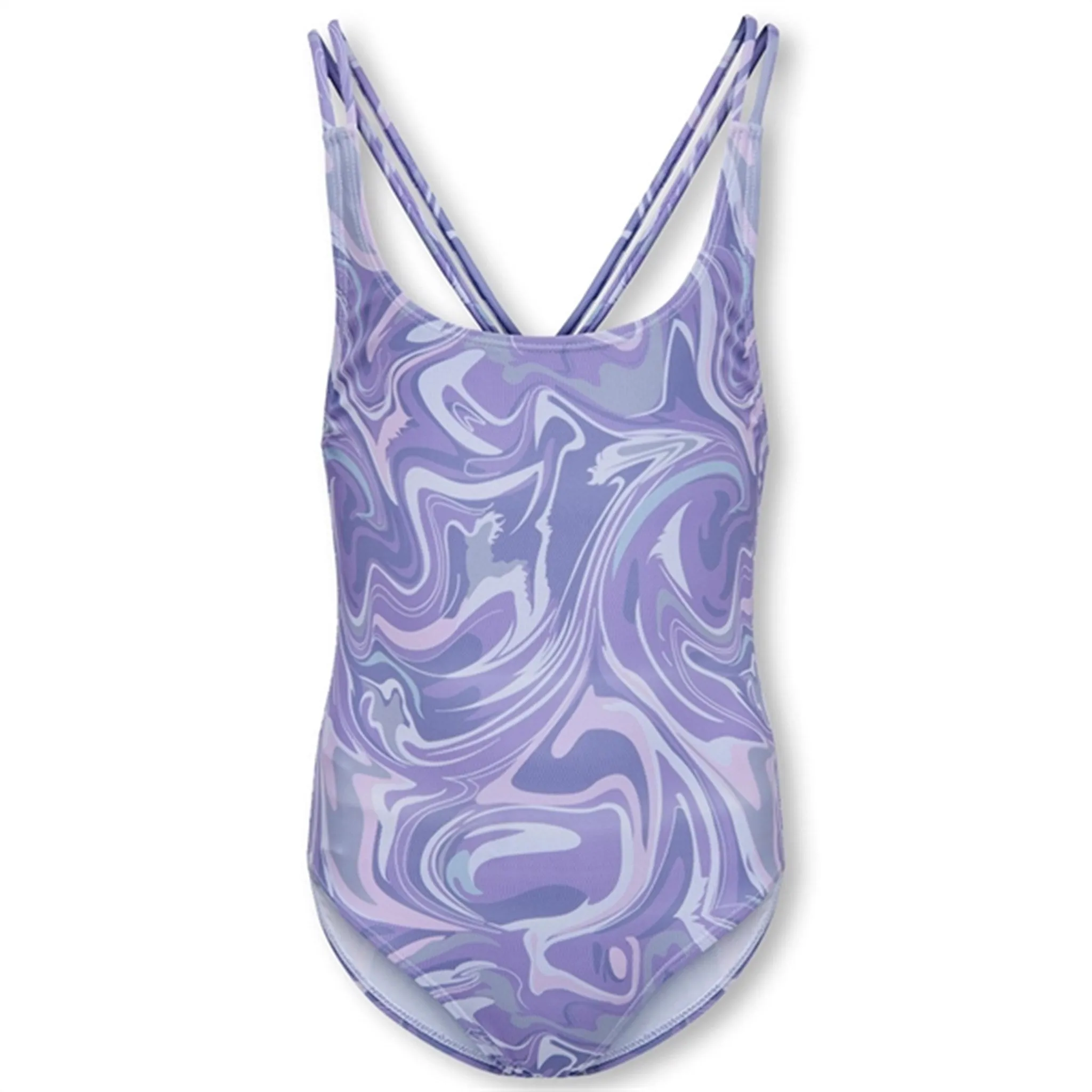 Kids ONLY Purple Rose Caroline Tie Dye Swimsuit