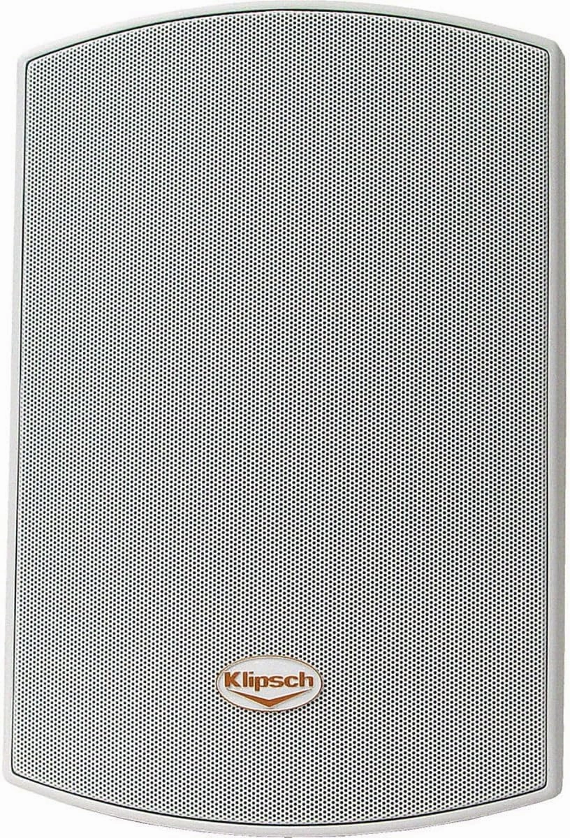 Klipsch AW-525 Indoor/Outdoor Speaker - White (Pair) outdoor speakers,weatherproof speakers,patio audio system,