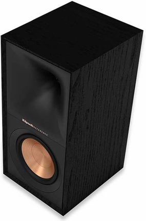 klipsch Reference Next-Generation R-50M Horn-Loaded Bookshelf Speakers with 5.25 Spun-Copper Woofers for Best-in-Class Home Theater Sound in Black bookshelf speakers,compact stereo speakers,hi-fi shelf speakers,