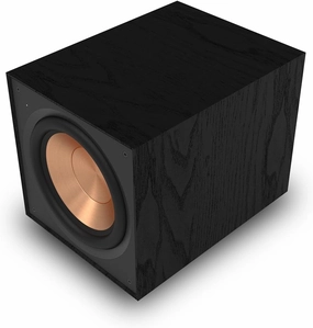 klipsch Reference R-101SW 10 Front-Firing Subwoofer with All-New Spun-Copper 10 woofers and an All-Digital Amplifier for Premium Home Theater Sound in Black audiophile subwoofer,active subwoofer,low frequency speaker,