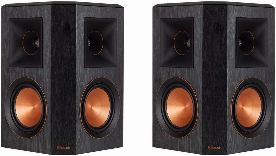 Klipsch RP-502S Reference Premiere Surround Speakers - Pair (Ebony) surround sound system,cinema audio kit,5.1 surround package,