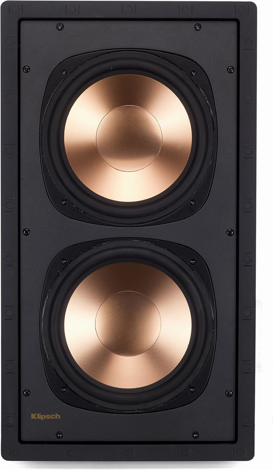 Klipsch RW-5802 II IW SUB In-Wall Speaker - White (Each) audiophile subwoofer,active subwoofer,low frequency speaker,