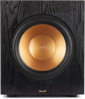 Klipsch Synergy Black Label Sub-100 10 Front-Firing Subwoofer with 150 Watts of continuous power, 300 watts of Dynamic Power, and All-Digital Amplifier for Powerful Home Theater Bass audiophile subwoofer,active subwoofer,low frequency speaker,