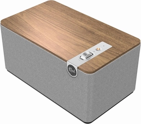 Klipsch The Three Plus Premium Bluetooth Speaker System, Walnut bookshelf speakers,compact stereo speakers,hi-fi shelf speakers,