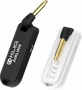 KLIQ Airlink 5.8 GHz Rechargeable Wireless Audio System designed for Electric Guitar, Bass and other Electric Instruments-Digital Transmitter/Receiver Set (5.8G Wireless) wireless audio bridge,Bluetooth transmitter,WiFi audio link,
