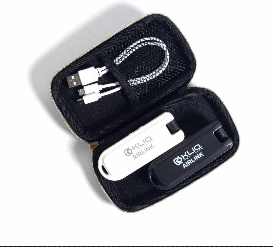 KLIQ Airlink 5.8 GHz Rechargeable Wireless Audio System designed for Electric Guitar, Bass and other Electric Instruments-Digital Transmitter/Receiver Set (5.8G Wireless)