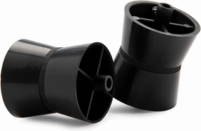 Knox Gear Soft Black Brushes for Vinyl Record Cleaner, for Cleaning Record, LP, disc, Keeps Vinyls Clean and dust-Free, Includes Extra Brush, Originally Part of Knox Gear Vinyl Record Cleaner Kit record cleaning kit,vinyl cleaner,stylus brush set,