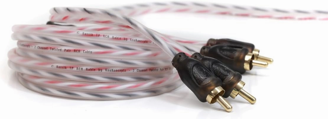 KnuKonceptz Red KCA Complete 4 Gauge Amplifier Installation Wiring Kit