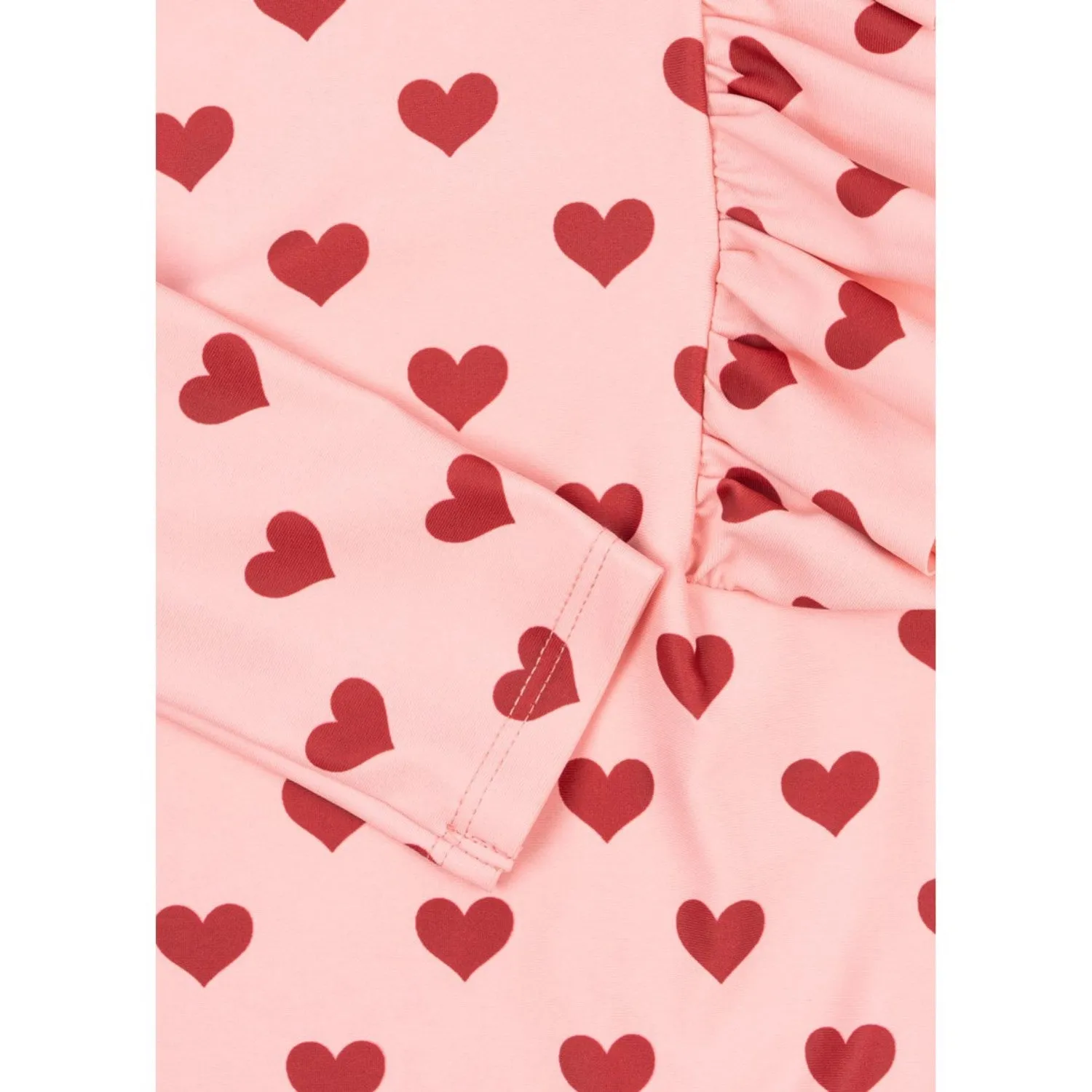 Konges Sl?jd Amour Pink Manuca Frill Onesie Grs