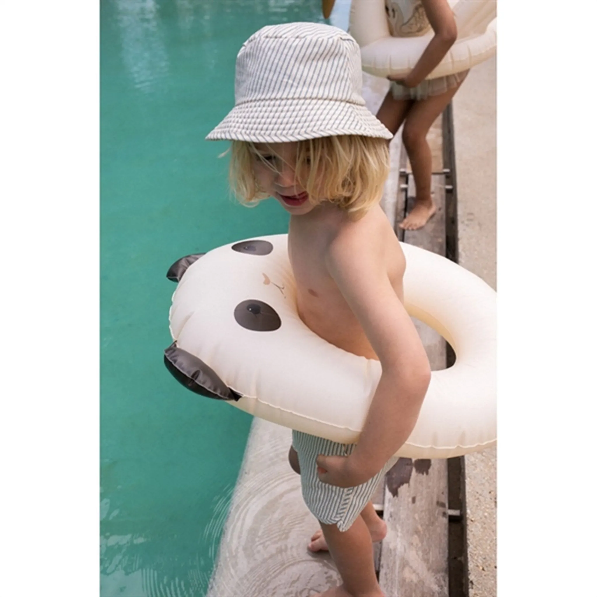 Konges Sl?jd Asnou Bucket Hat Stripe Bluie