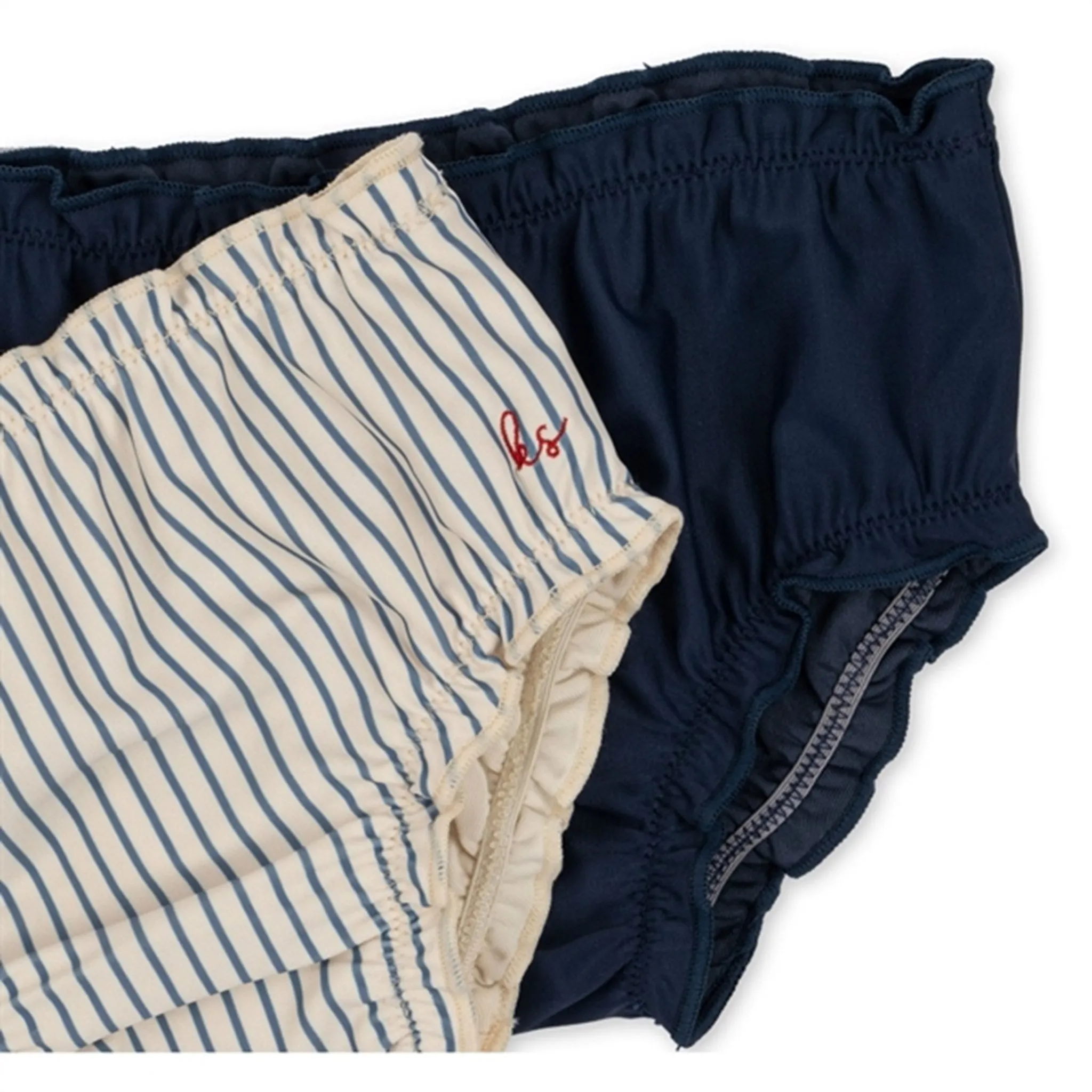 Konges Sl?jd Blue Stripe 2-Pack Collette Baby Pants