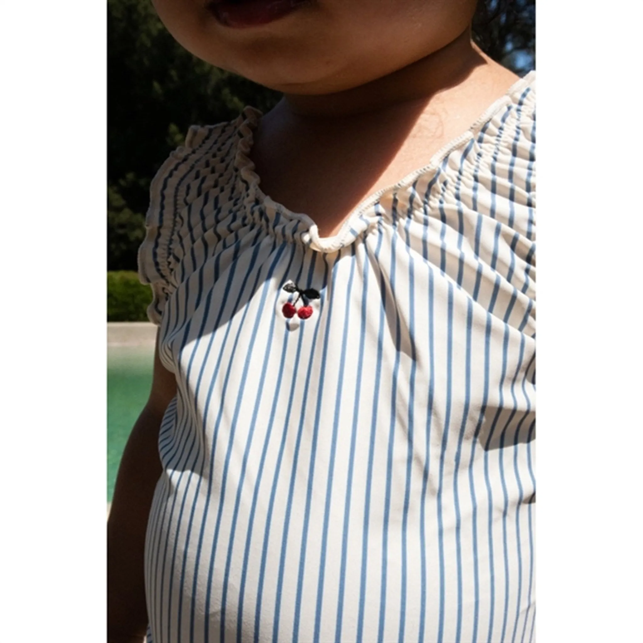 Konges Sl?jd Collette Swimsuit Blue Stripe