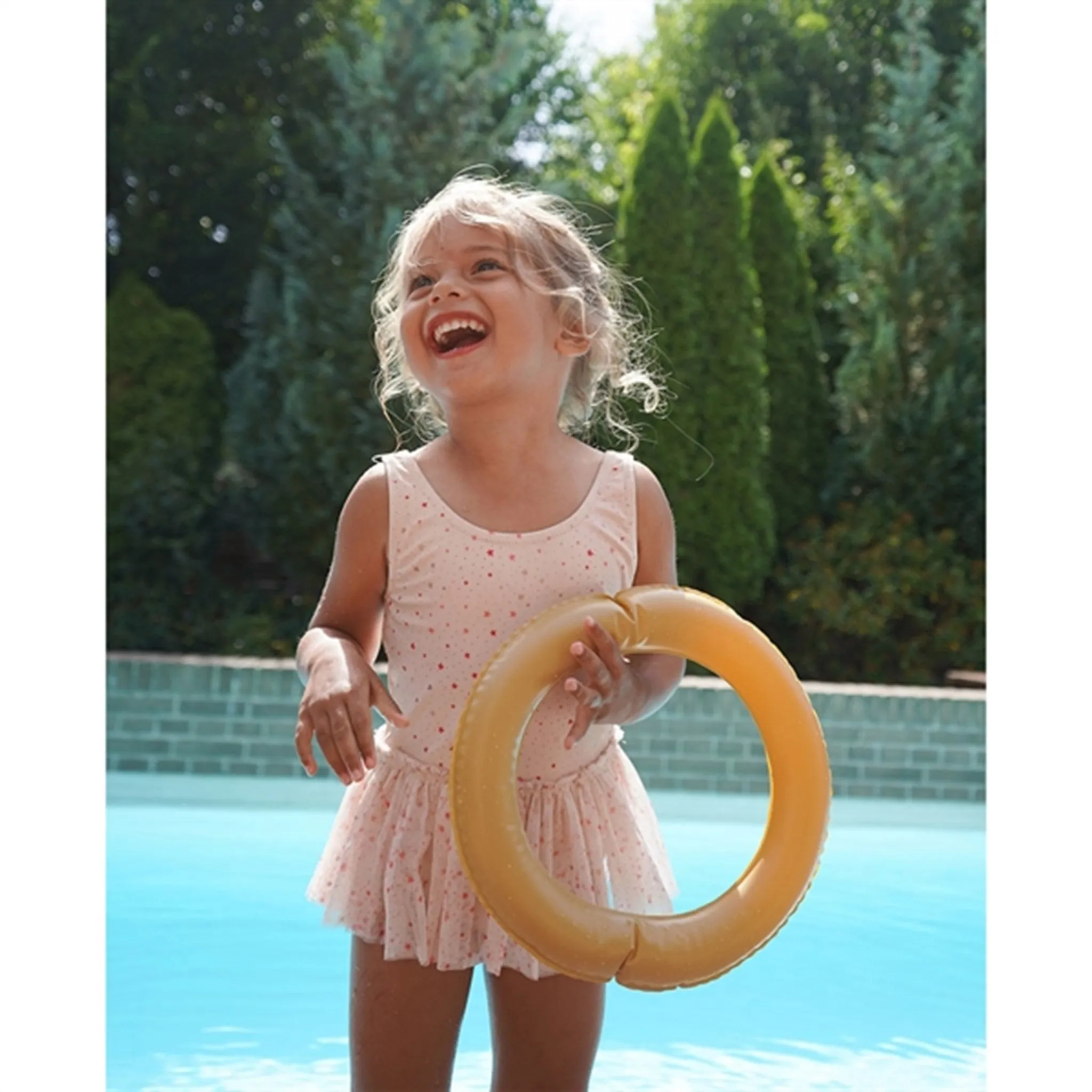 Konges Sljd Etoile Pink Sparkle Strut Swimsuit
