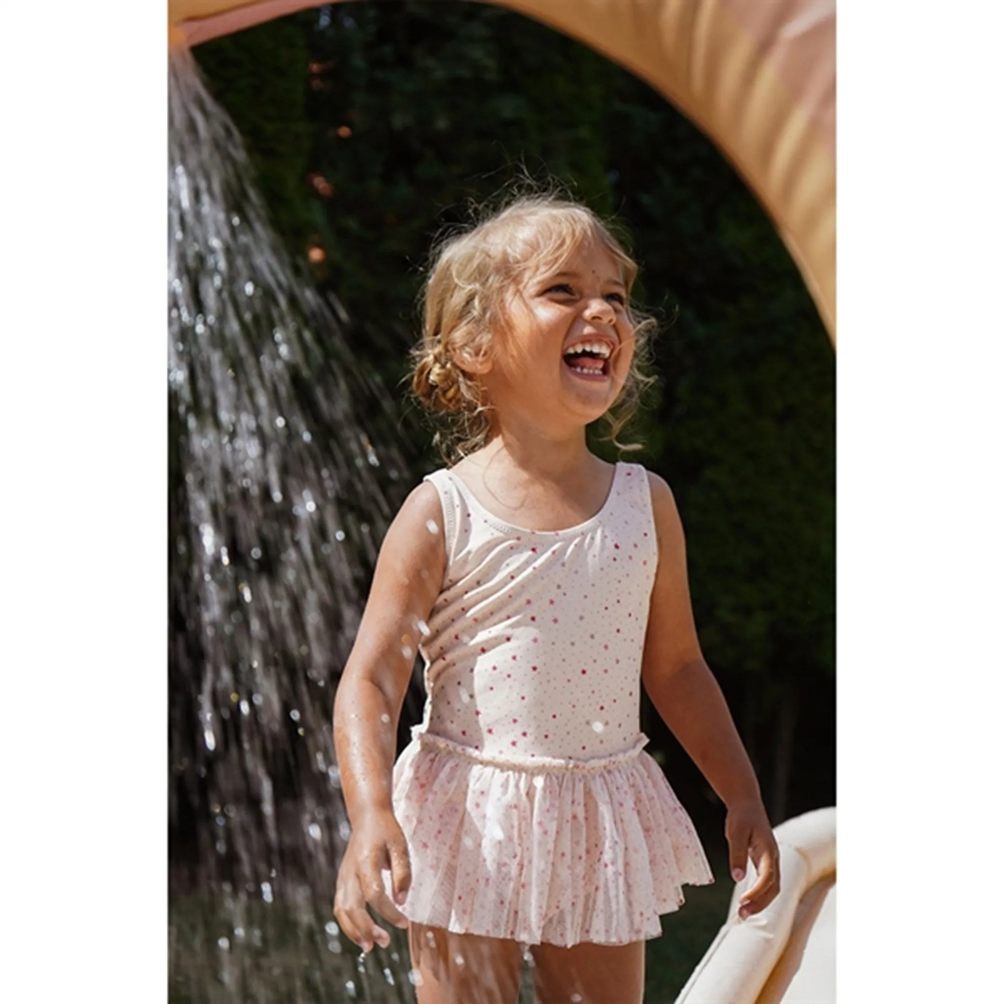 Konges Sljd Etoile Pink Sparkle Strut Swimsuit