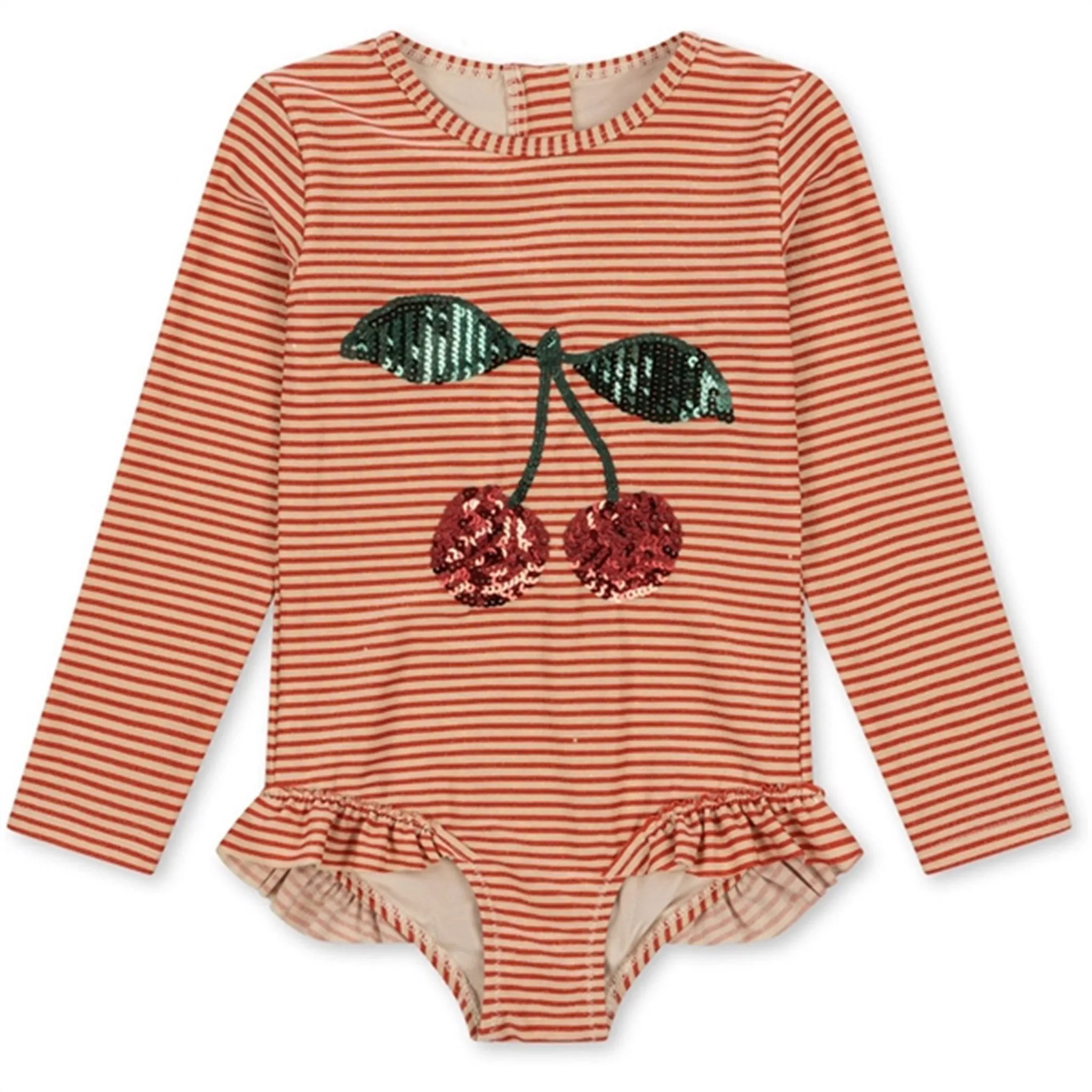 Konges Sl?jd Jade Ls Swimsuit Glitter Stripe