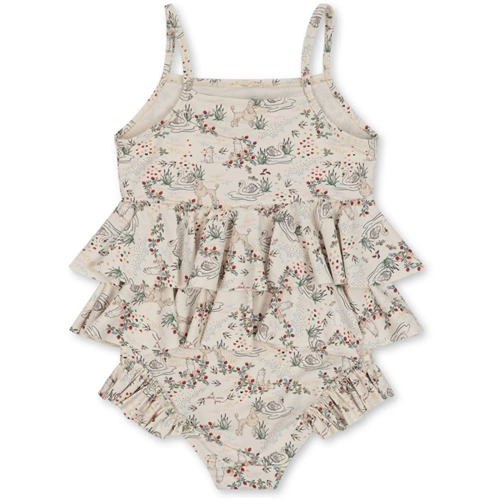 Konges Sljd Manuca Frill Swimsuit Mizumi