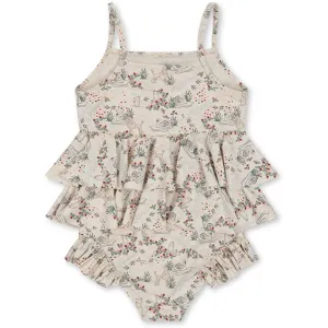 Konges Sljd Manuca Frill Swimsuit Mizumi