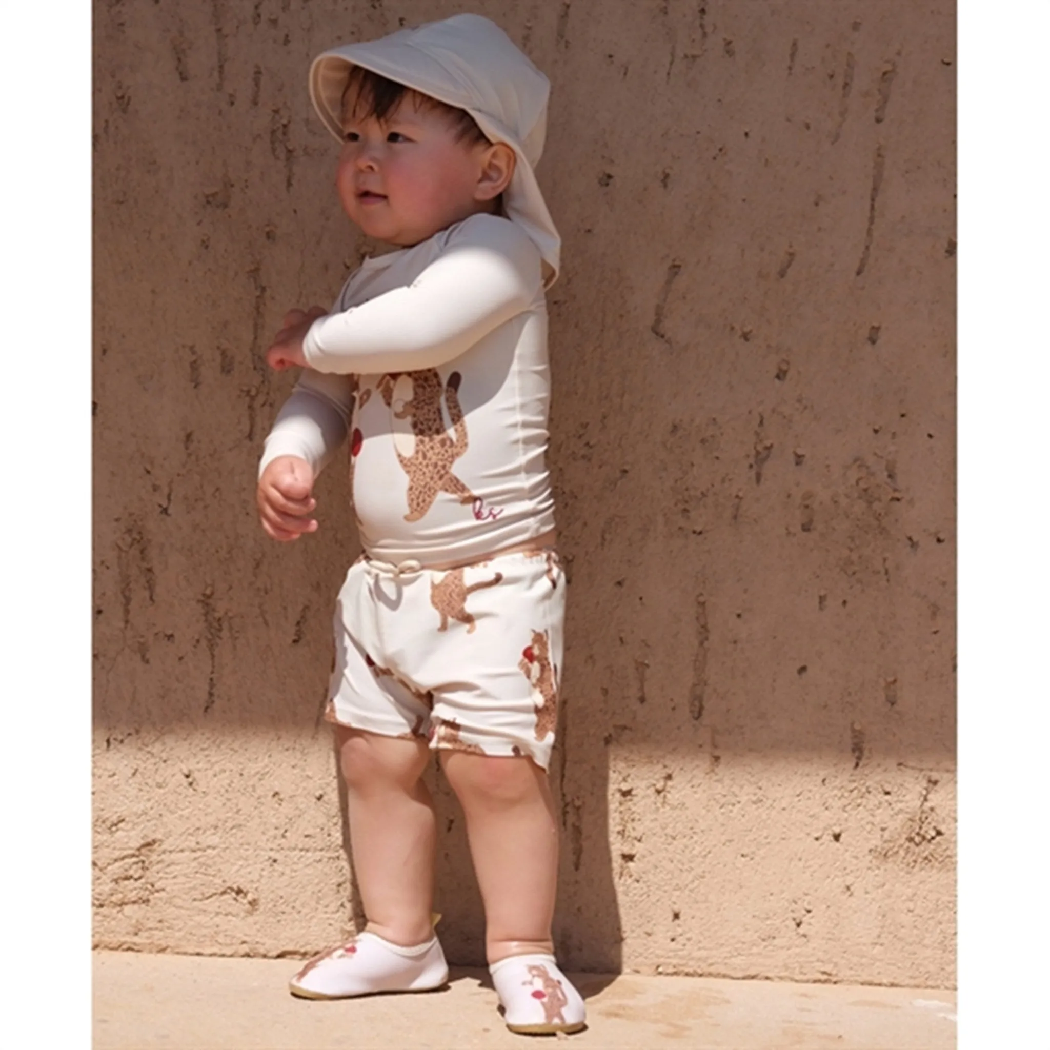 Konges Sljd Ping Pong Aster UV Swim Blouse