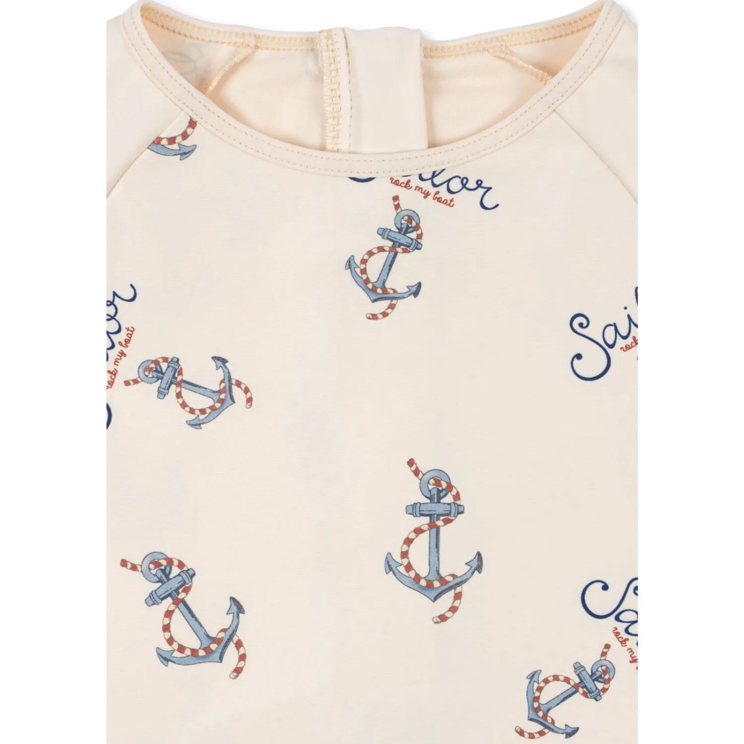 Konges Sl?jd Rock My Boat Aster Onesie Grs