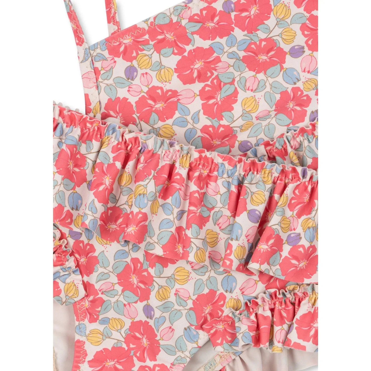 Konges Sl?jd Rose Anglaise Manuca Frill Bikini Grs