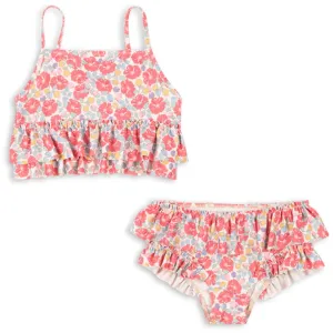 Konges Sl?jd Rose Anglaise Manuca Frill Bikini Grs
