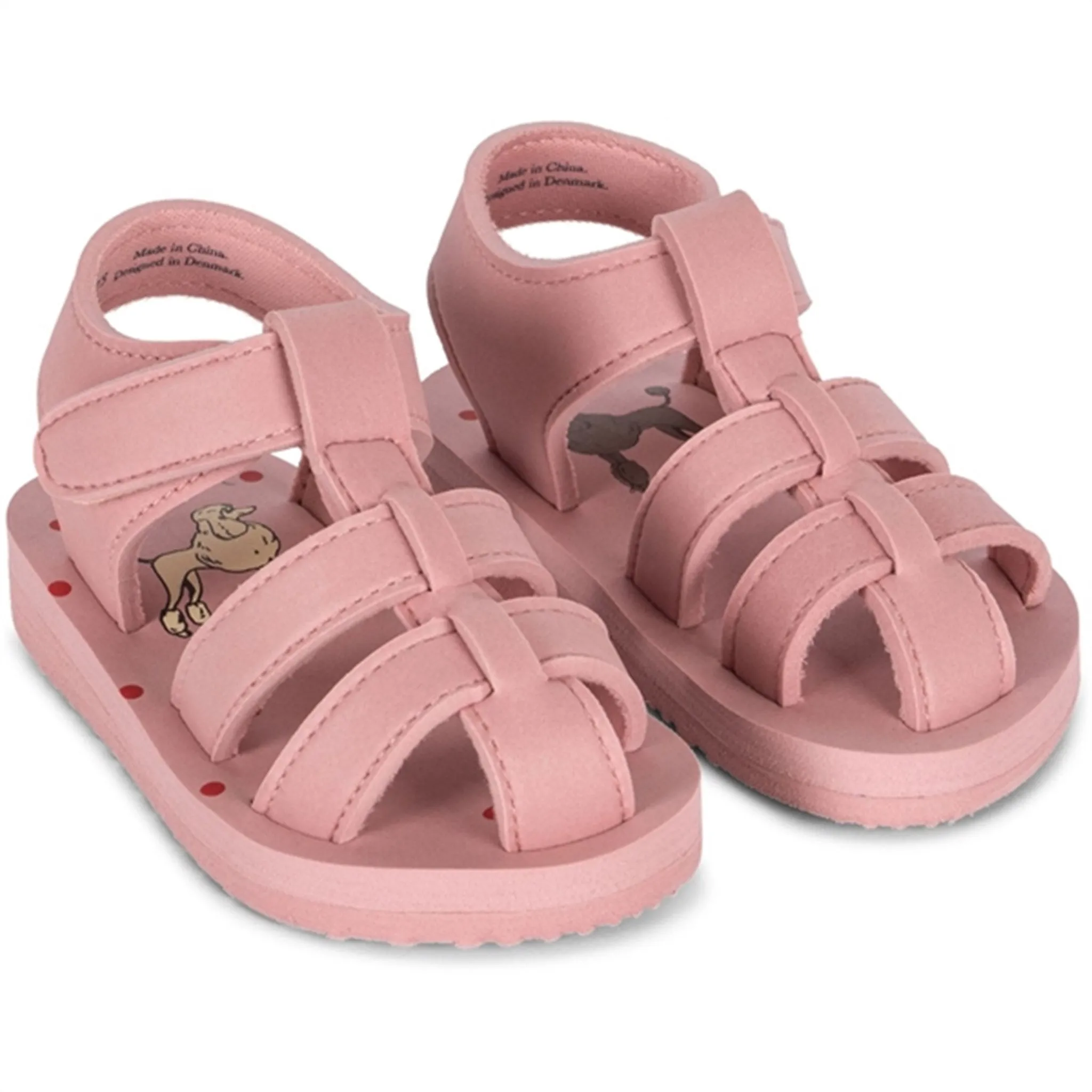 Konges Sljd Sable Sandal Mellow Rose