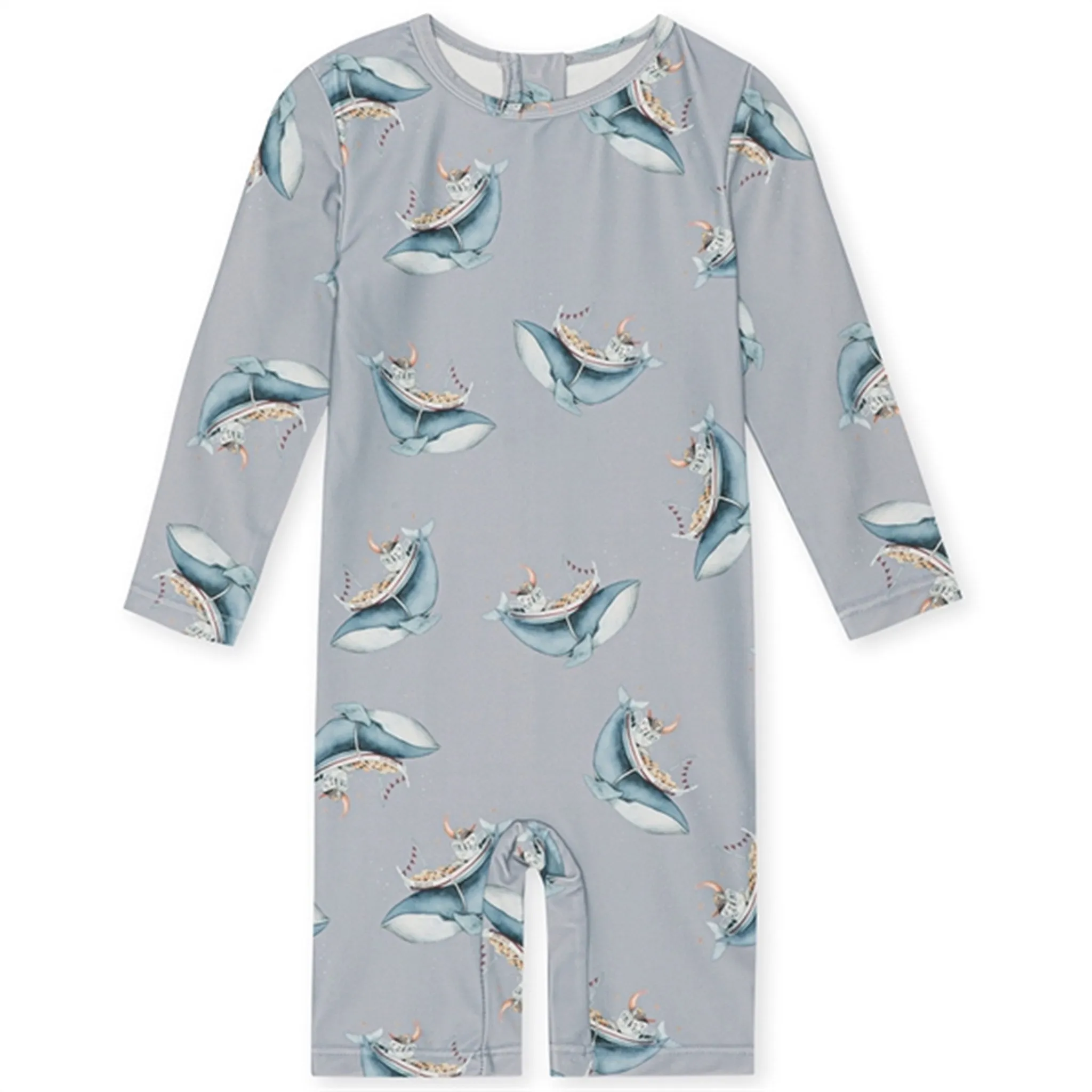 Konges Sl?jd Whale Boat Aster UV Swim Onesie