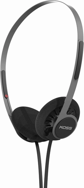 Koss KPH40 Utility On-Ear Headphones, Detachable Interchangeable Cord System, Retro Style, Ultra Lightweight Design (Stealth Black) audiophile headphones,high-end headphones,studio over-ear,