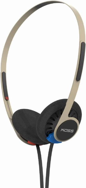 Koss KPH40 Utility On-Ear Headphones, Detachable Interchangeable Cord System, Ultra Lightweight Design (Rhythm Beige) audiophile headphones,high-end headphones,studio over-ear,