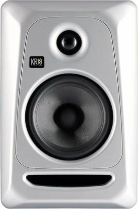 KRK Classic CL5G3 5 inch Powered Studio Monitor Limited Edition, Silver studio monitors,nearfield speakers,mixing reference monitors,