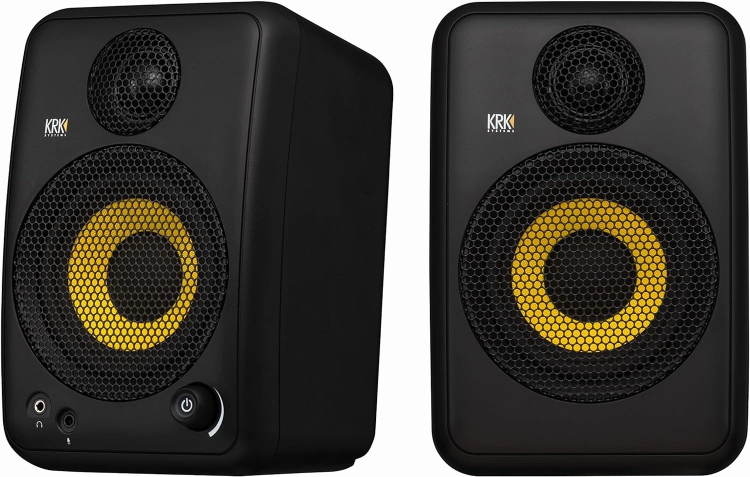 KRK GoAux 4 4" Portable Monitors, 4 inches (GOAUX4-NA)