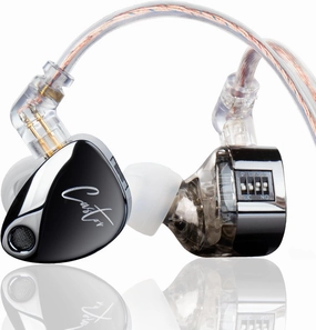 KZ Castor in Ear Monitor Headphones, HiFi Improved Bass Earphone Sound Tunable Noise Isolating IEMs, Dual-Dynamic Driver Wired Earbuds, 2PIN-C Detachable Cable for Singers Musicians in-ear monitors,hi-fi IEMs,studio earphones,