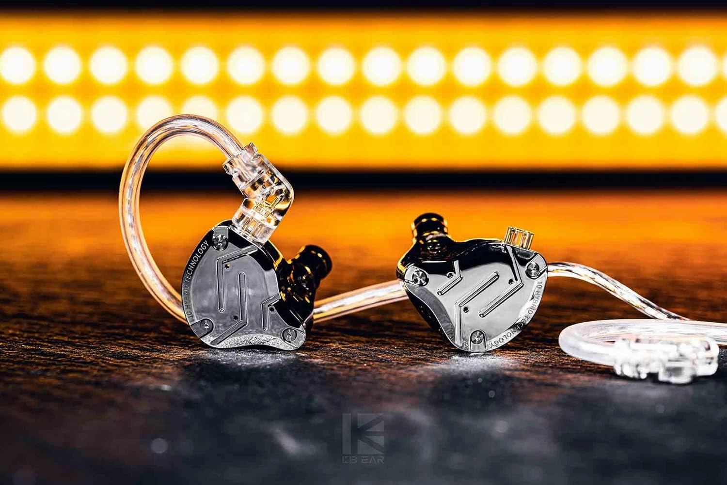 KZ ZS10 Pro in Ear Monitor Wired Headphone, KZ HiFi Earbuds in Ear Monitor Earphone with 4 Balanced Armatures and 1 Dynamic Drivers Professional IEM Headphone for Drummer Musician(Blue No Mic)
