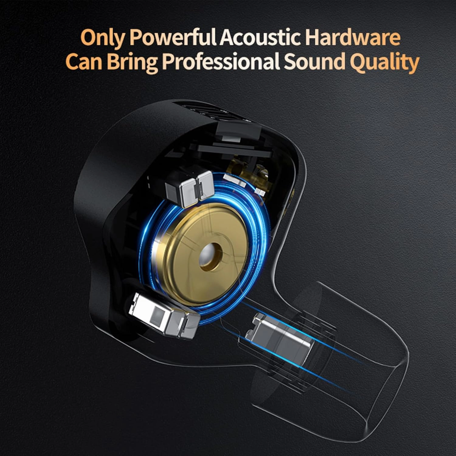 KZ ZS12 PRO X in Ear Monitor Headphones, Wired Gaming Earbuds 1DD 5BA Hybrid Driver IEM Earphone without Mic, KZ IEM in Ear Monitors for Musician Audiophile,2Pin IEM Cable, without Tuning Switch,Black