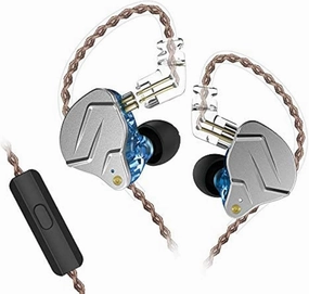 KZ ZSN Pro Dual Drivers 1BA 1DD in Ear Earphones HiFi Power Bass Earbuds Headphones High Clarity Sound Wired Earphones with Detachable Cable for Audiophile Musician in-ear monitors,hi-fi IEMs,studio earphones,