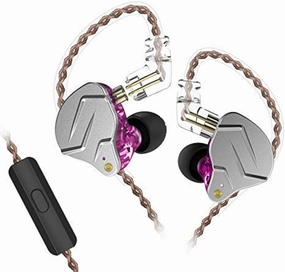 KZ ZSN Pro Dual Drivers 1BA 1DD in Ear Earphones HiFi Power Bass Earbuds Headphones High Clarity Sound Wired Earphones with Detachable Cable for Audiophile Musician in-ear monitors,hi-fi IEMs,studio earphones,