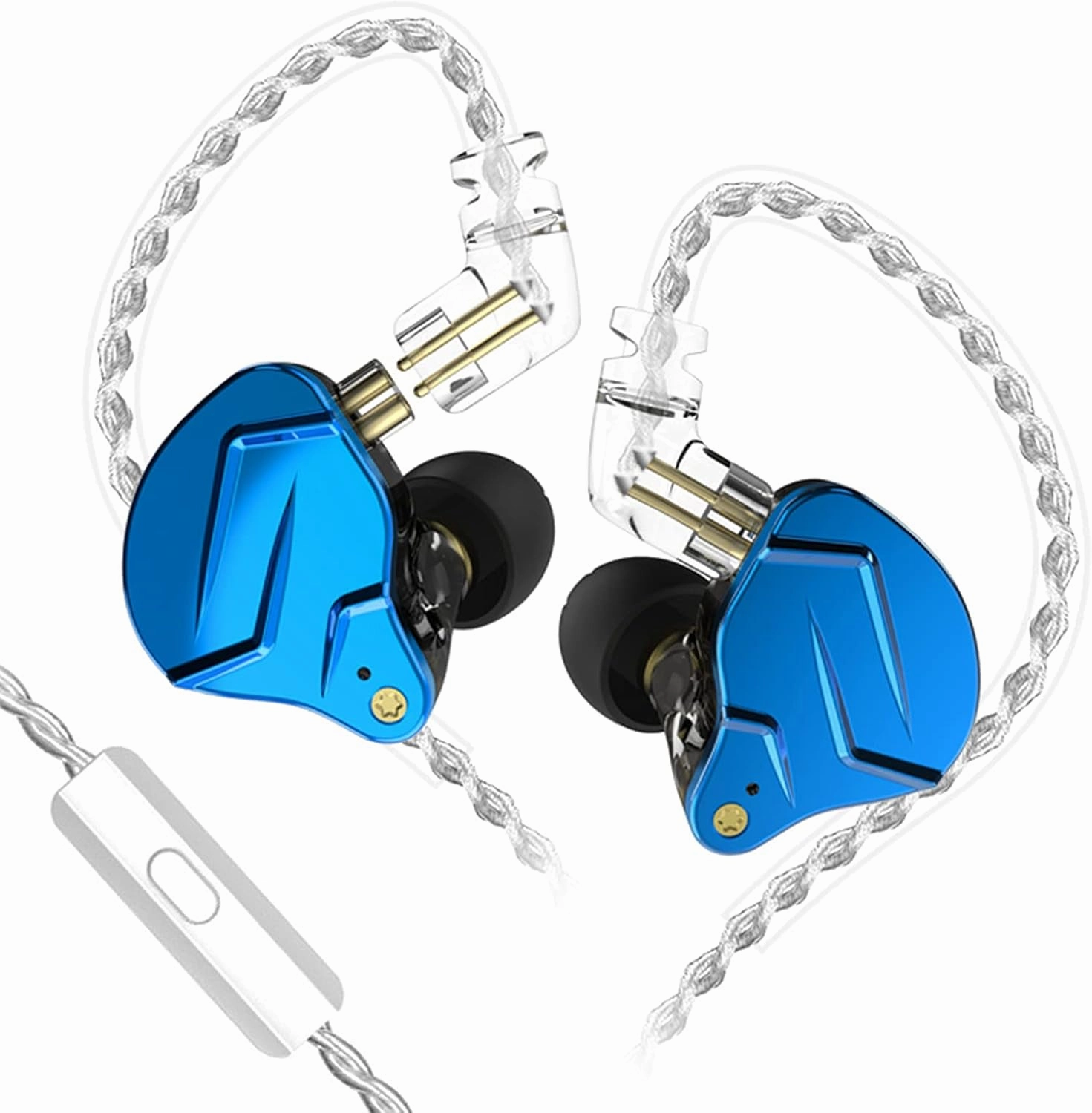 KZ ZSN Pro X in Ear Monitor Earphone 1BA 1DD Wired Earphone HiFi Sport Gaming Earbuds Headphones Compatibility for Phone Computer Tablet audiophile headphones,high-end headphones,studio over-ear,