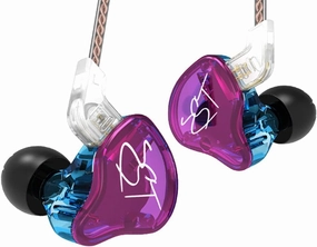 KZ ZST 1BA 1DD in Ear Earphone Clear HiFi Monitor Earbuds Wired Sport Gaming Earphone for Musician Singer Audiophile in-ear monitors,hi-fi IEMs,studio earphones,