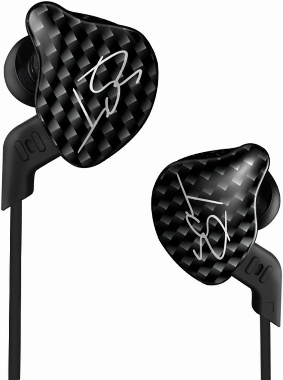 KZ ZST Pro Dynamic Hybrid Dual Driver in-Ear Headphones (Black Without Mic) in-ear monitors,hi-fi IEMs,studio earphones,