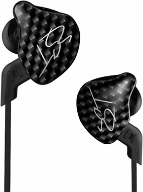 KZ ZST Pro Dynamic Hybrid Dual Driver in-Ear Headphones (Black Without Mic) in-ear monitors,hi-fi IEMs,studio earphones,