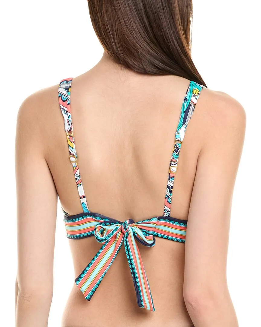 La Blanca Pave The Way Tall Triangle Bikini Top