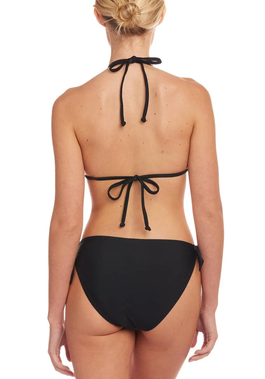 LASCANA Women's Sequined Triangle Bikini Top
