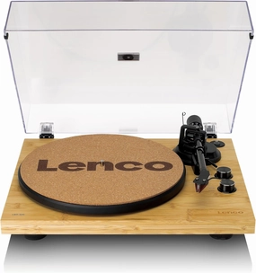 LBT-335BA Bamboo Design Turntable | Ortofon 2M RED Cartridge | Carbon Fiber Arm | Dual Speed Settings direct-drive turntable,DJ turntable,hi-torque vinyl deck,