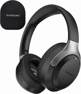LC30Pro Hybrid Active Noise Cancelling Headphones Over Ear, 100H Playtime Wireless Bluetooth Headphones with Mic, HiFi Audio, 3 EQ Modes, Low Latency, Foldable for Gaming/Travel/Office over-ear headphones,closed back headphones,wireless studio cans,