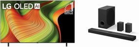 LG 83" 2025 OLED 4K TV & S80TR 5.1.3ch OLED evo TV Matching Soundbar Home Theater Bundle home cinema system,5.1 home theater,surround sound package,