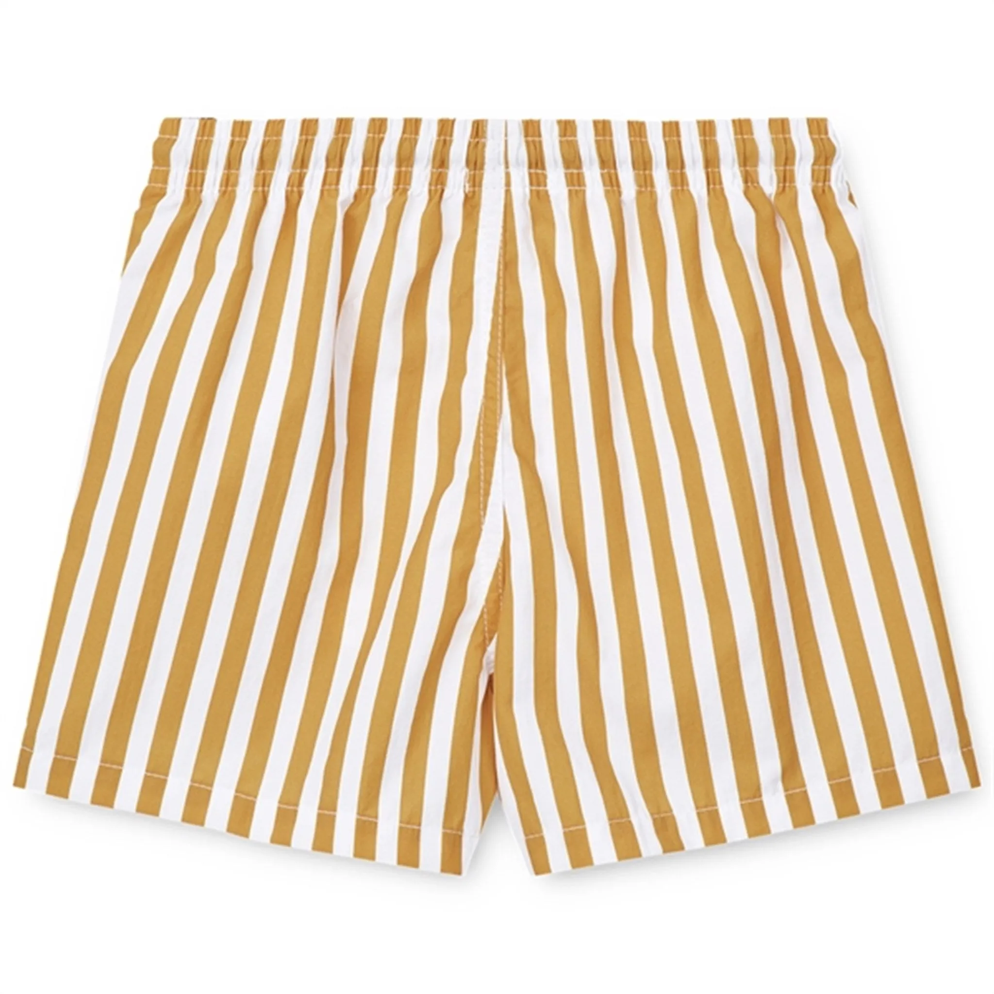 Liewood Duke Board Shorts Stripe Yellow Mellow/White