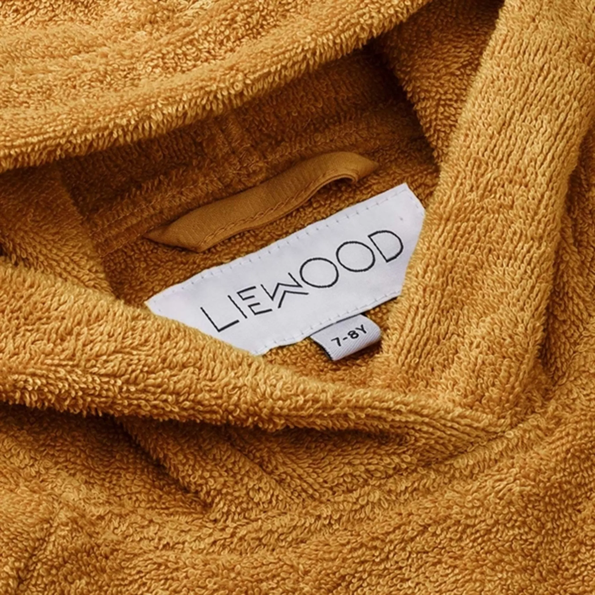 Liewood Emilia Bathrobe Poncho Golden Caramel