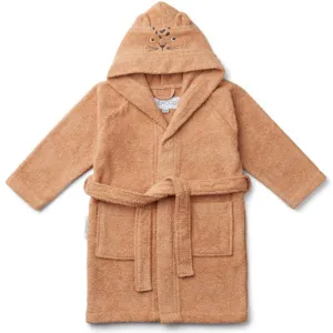 Liewood Lily Bathrobe Leopard Apricot